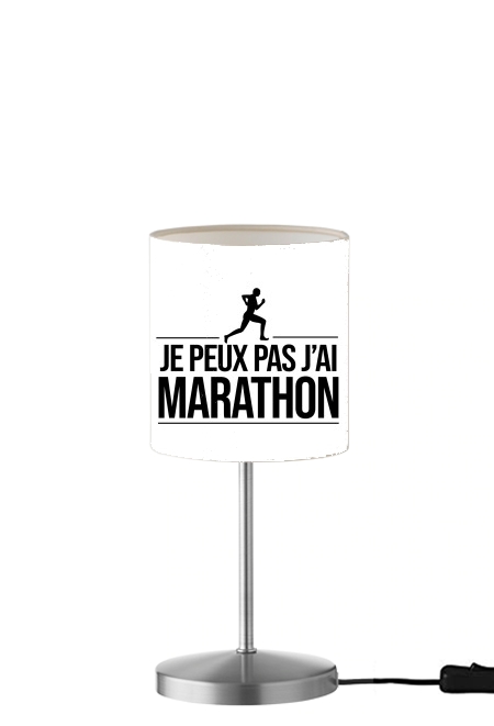 Je peux pas jai marathon für Tisch- / Nachttischlampe