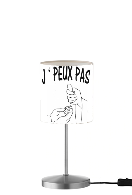 Je peux pas jai messe  für Tisch- / Nachttischlampe