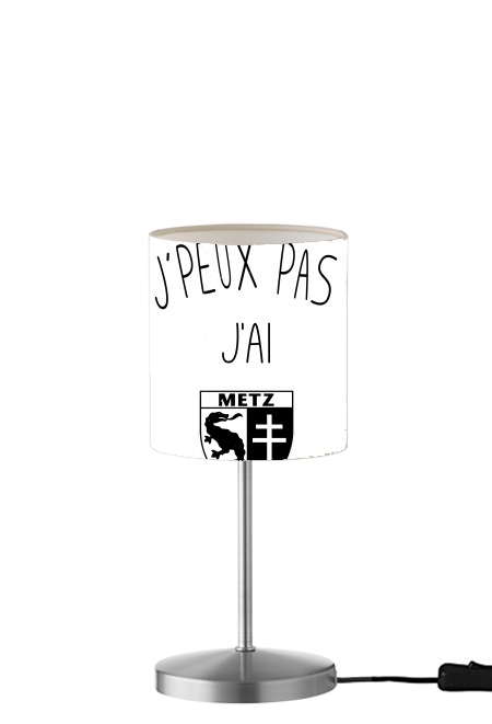 Je peux pas jai Metz für Tisch- / Nachttischlampe