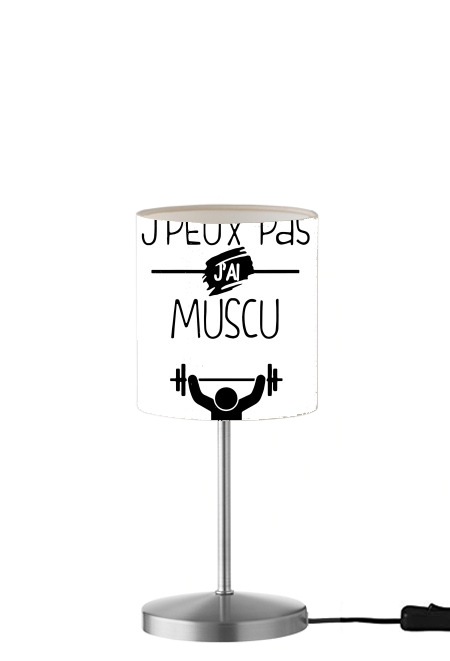 Je peux pas jai musculation für Tisch- / Nachttischlampe