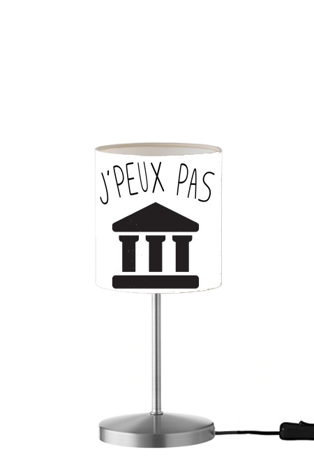 Je peux pas jai musee für Tisch- / Nachttischlampe