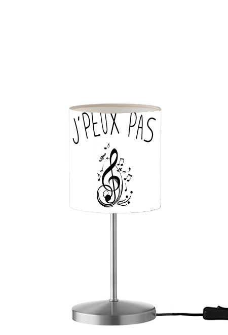 Je peux pas jai musique für Tisch- / Nachttischlampe