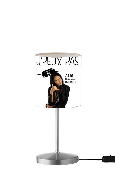 Je peux pas jai Nabilla Allo für Tisch- / Nachttischlampe