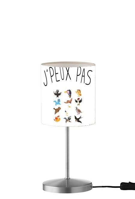 Je peux pas jai ornithologie für Tisch- / Nachttischlampe