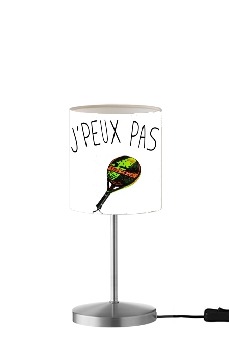 Je peux pas jai Padel für Tisch- / Nachttischlampe