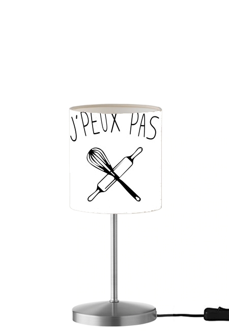 Je peux pas jai patisserie für Tisch- / Nachttischlampe