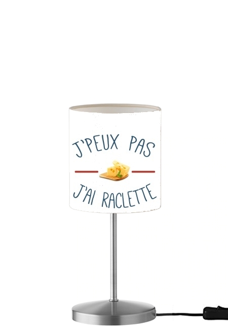 Je peux pas jai raclette für Tisch- / Nachttischlampe