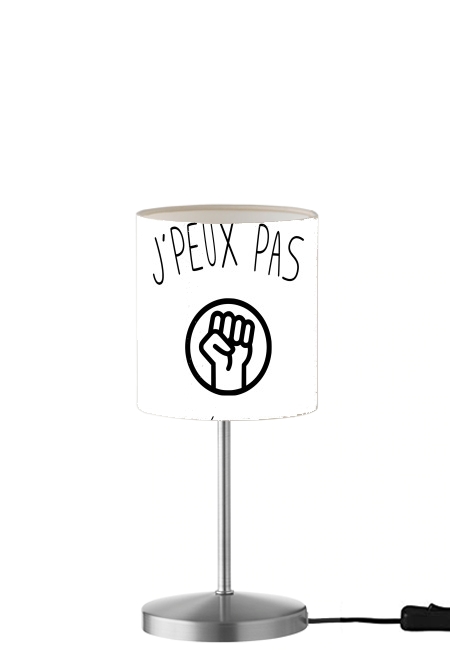 Je peux pas jai revolution für Tisch- / Nachttischlampe