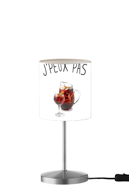 Je peux pas jai sangria für Tisch- / Nachttischlampe