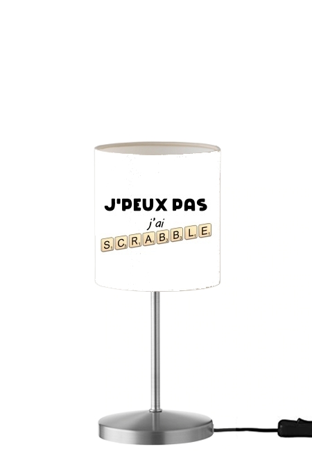 Je peux pas jai scrabble für Tisch- / Nachttischlampe