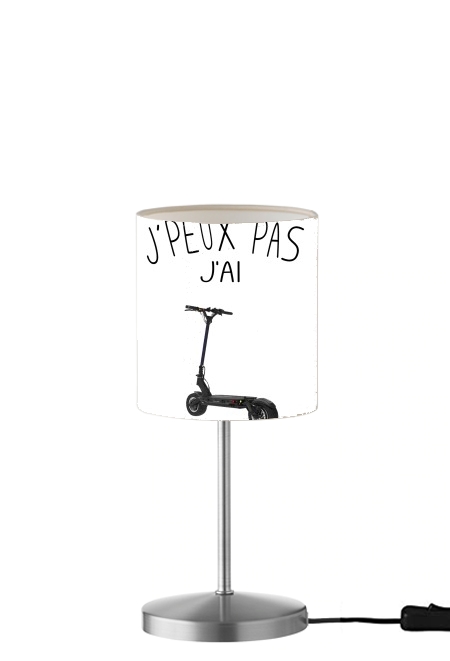 Je peux pas jai trottinette für Tisch- / Nachttischlampe