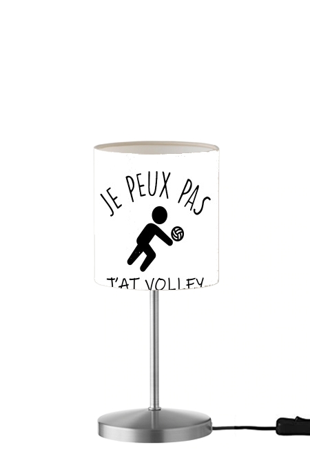 Je peux pas jai volleyball für Tisch- / Nachttischlampe