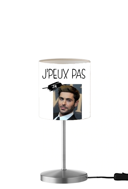 Je peux pas jai ZAK Efron für Tisch- / Nachttischlampe