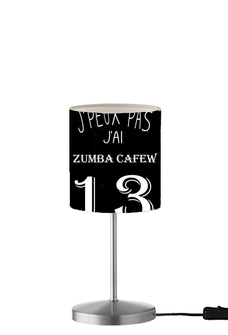 Je peux pas jai Zumba Cafew für Tisch- / Nachttischlampe