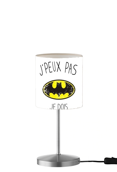 Je peux pas je dois sauver Gotham für Tisch- / Nachttischlampe