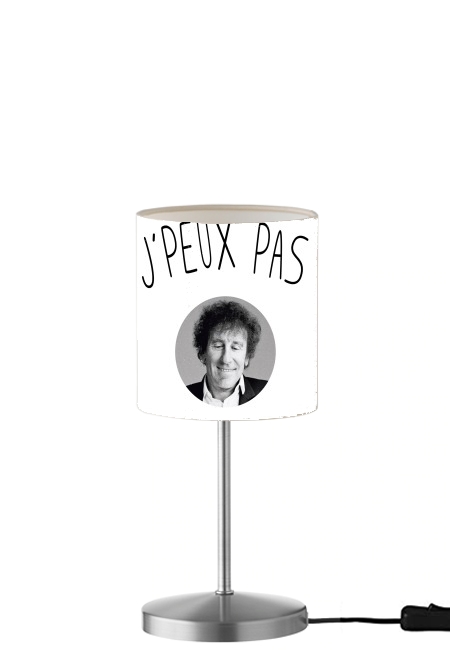 Je peux pas jecoute Alain Souchon für Tisch- / Nachttischlampe