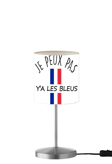 Je peux pas ya les bleus für Tisch- / Nachttischlampe