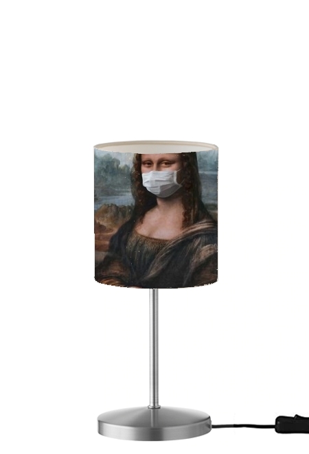 Joconde Mona Lisa Masque für Tisch- / Nachttischlampe