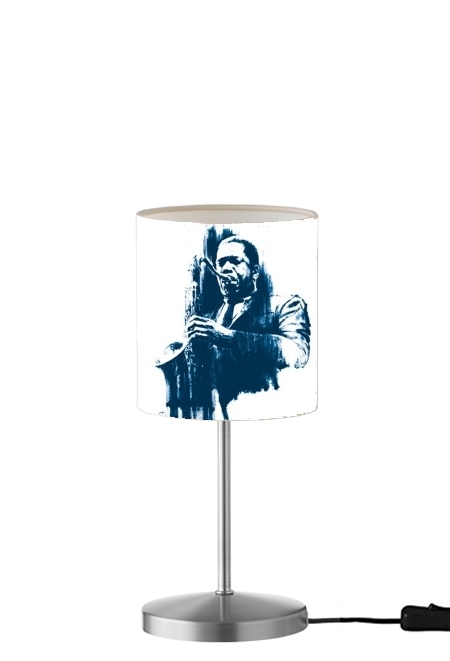 John Coltrane Jazz Art Tribute für Tisch- / Nachttischlampe