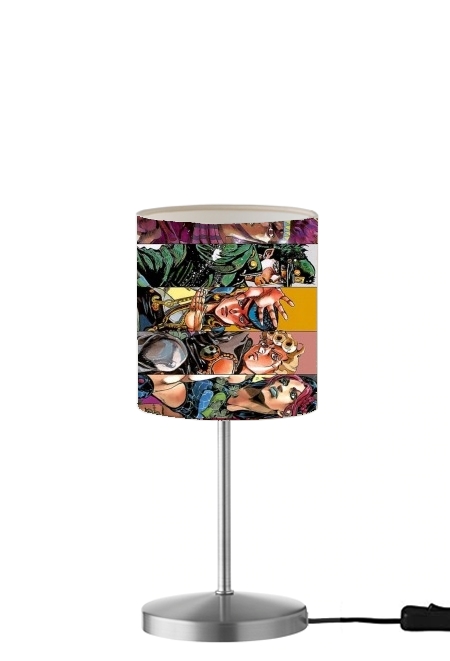 Jojo Manga All characters für Tisch- / Nachttischlampe