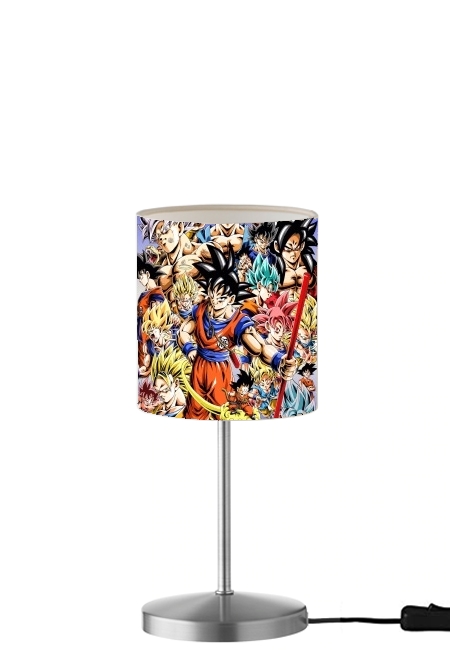 Kakarot Goku Evolution für Tisch- / Nachttischlampe