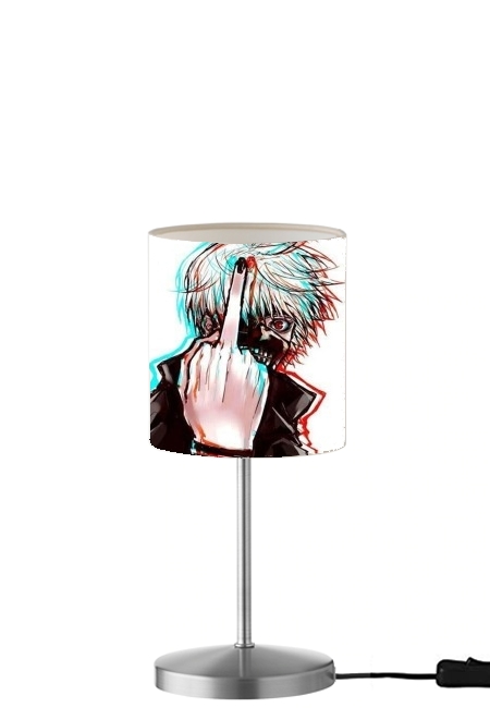 Ken Kaneki Hello Fuck für Tisch- / Nachttischlampe