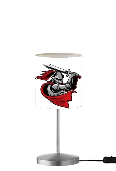 Knight with red cap für Tisch- / Nachttischlampe