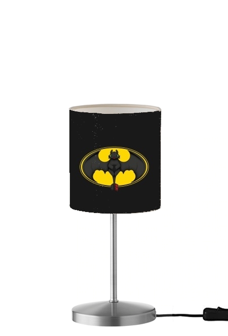 Krokmou x Batman für Tisch- / Nachttischlampe