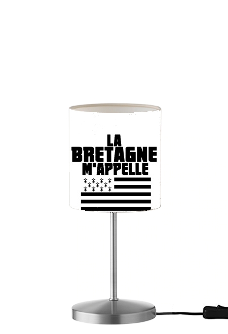 La bretagne mappelle et je dois y aller für Tisch- / Nachttischlampe