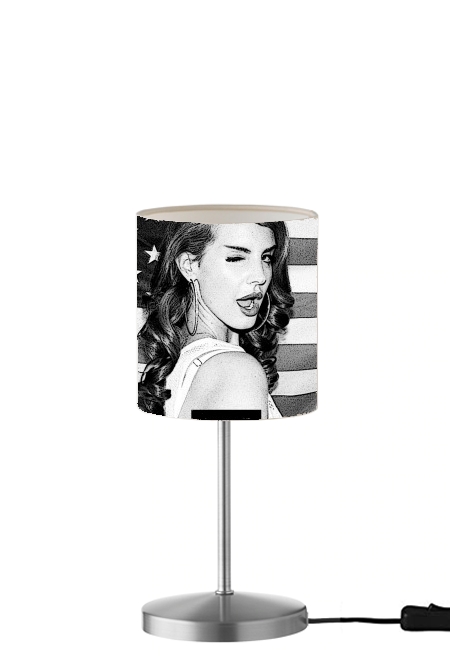 Lana del rey quotes für Tisch- / Nachttischlampe