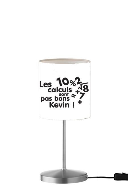 Les calculs ne sont pas bon Kevin für Tisch- / Nachttischlampe