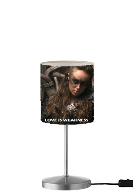 Lexa Love is weakness für Tisch- / Nachttischlampe