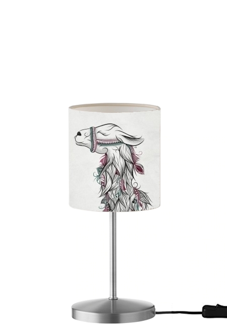 Llama Happy für Tisch- / Nachttischlampe