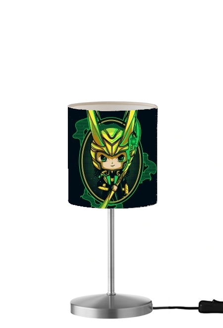 Loki Portrait für Tisch- / Nachttischlampe