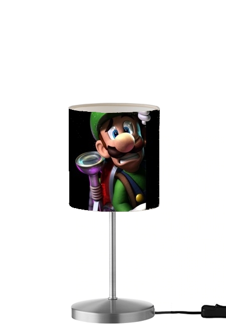 Luigi Mansion Fan Art für Tisch- / Nachttischlampe