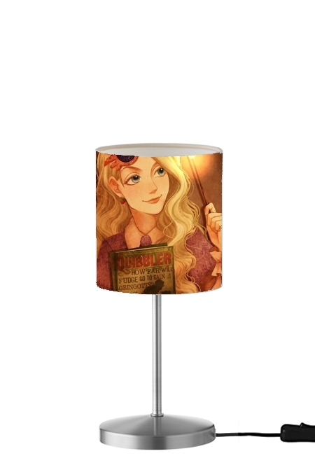 Luna Lovegood Art Painting für Tisch- / Nachttischlampe