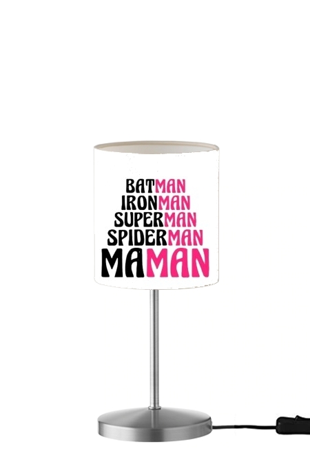 Maman Super heros für Tisch- / Nachttischlampe