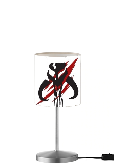 Mandalorian symbol für Tisch- / Nachttischlampe