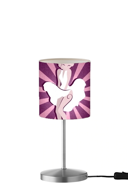 Marilyn pop für Tisch- / Nachttischlampe