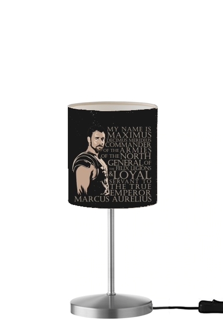 Maximus the Gladiator für Tisch- / Nachttischlampe