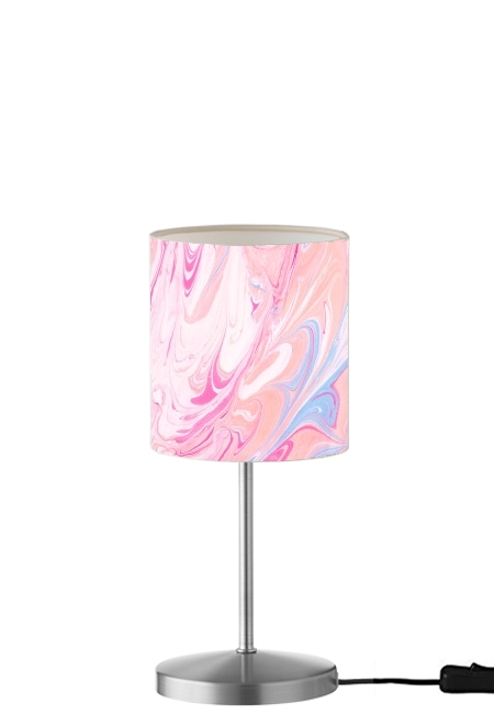 Minimal Marble Pink für Tisch- / Nachttischlampe