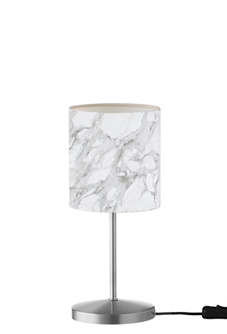 Minimal Marble White für Tisch- / Nachttischlampe