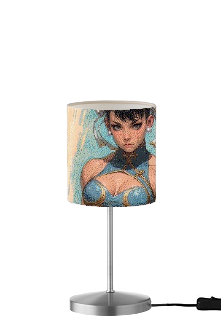 Miss Chun-Li für Tisch- / Nachttischlampe