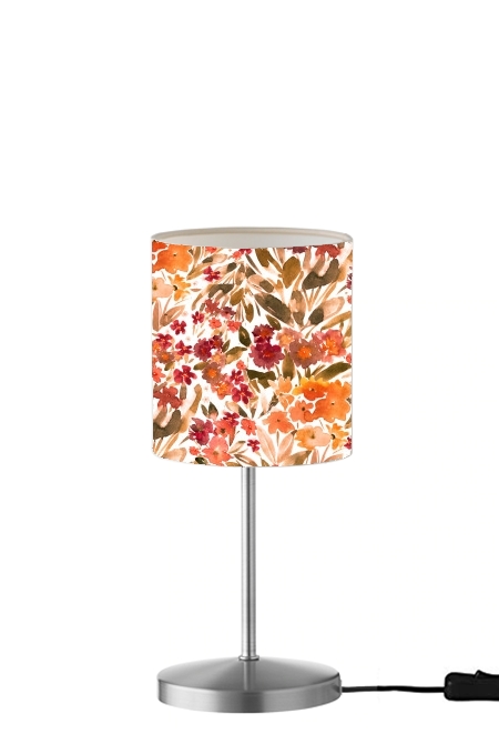 MODERN WATERCOLOR FLORALS für Tisch- / Nachttischlampe