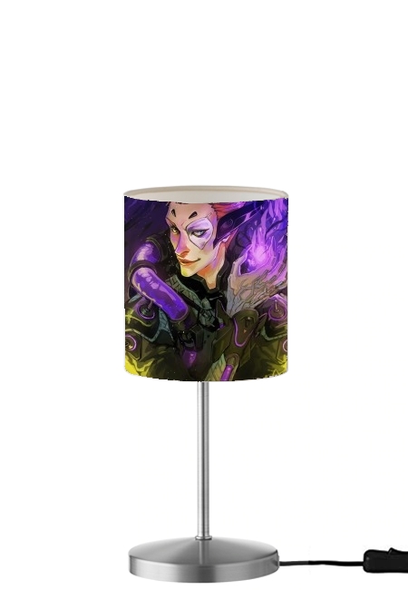 Moira Overwatch art für Tisch- / Nachttischlampe