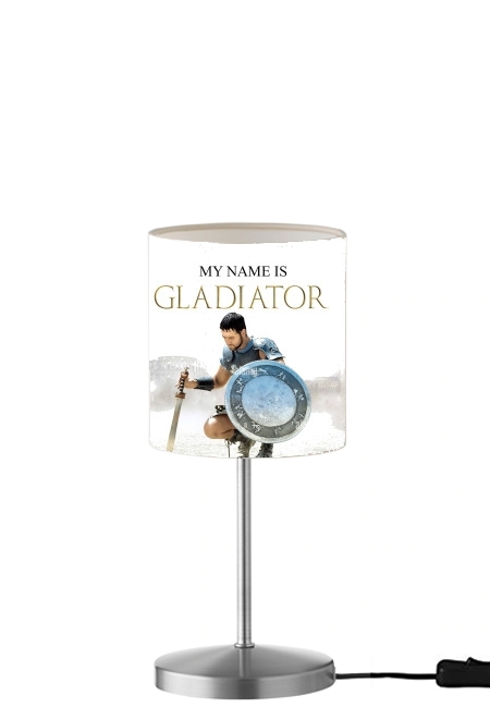 My name is gladiator für Tisch- / Nachttischlampe