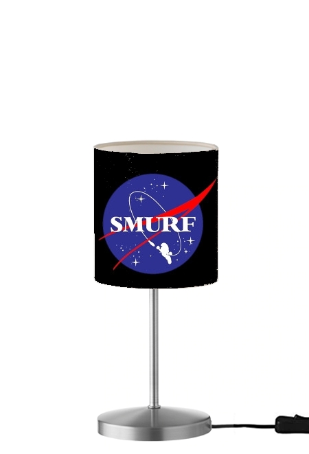 Nasa Joke Smurf für Tisch- / Nachttischlampe