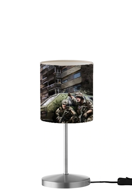 Navy Seals Team für Tisch- / Nachttischlampe