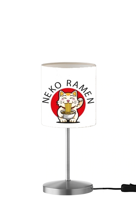 Neko Ramen Cat für Tisch- / Nachttischlampe