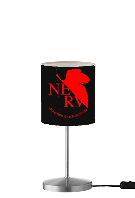 Nerv Neon Genesis Evangelion für Tisch- / Nachttischlampe